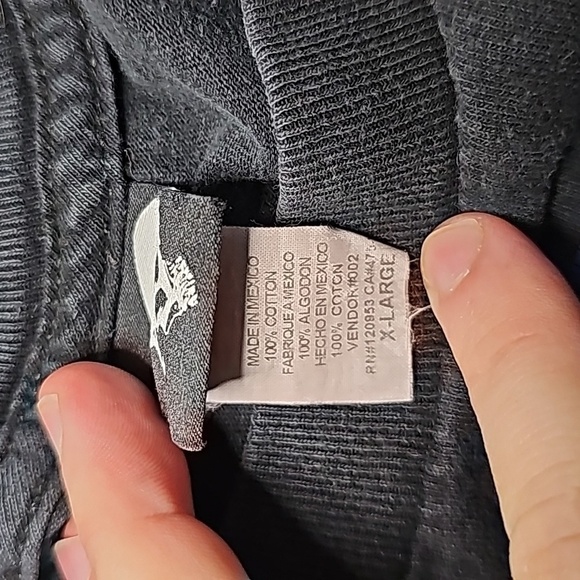 Metal Mulisha black and gray XL short sleeve shirt - Picture 5 of 5